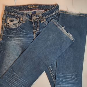 Amethyst size 0 jeans boot cut